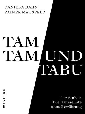 cover image of Tamtam und Tabu